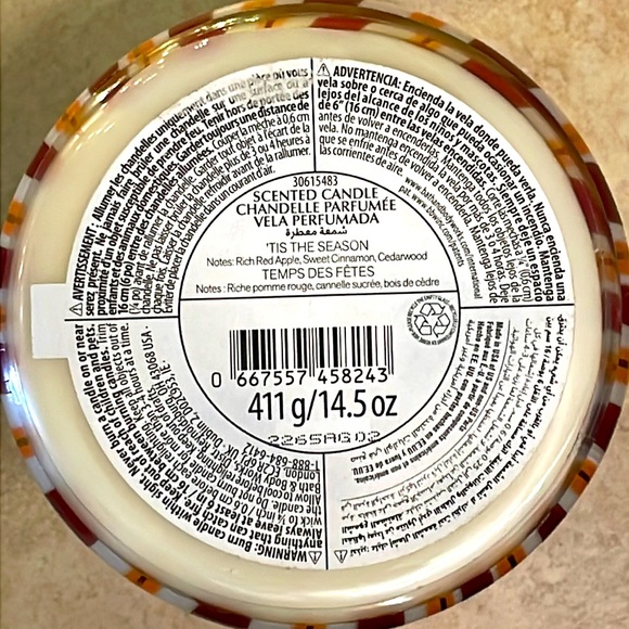 BBW 3 Wick Candle Tis The Season - Picture 3 of 3